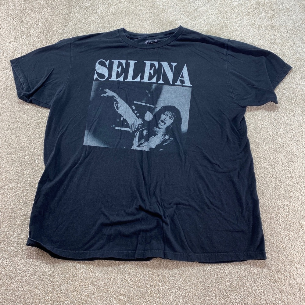 Selena Quintanilla‎ Shirt Black Mens XL EG Official Merch 2022 Graphic Tee